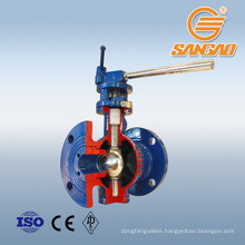 flange connection semi sphere ball valve 10mm pn16 ball valve dn20 semi ball valve